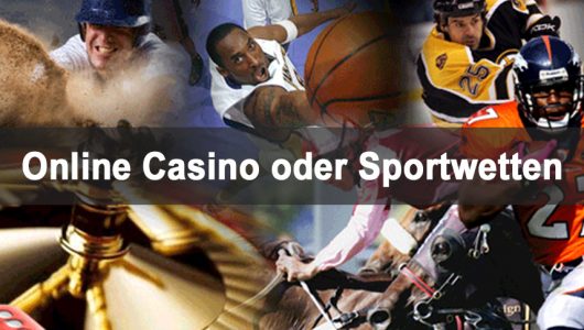 Online Slots oder Sportwetten