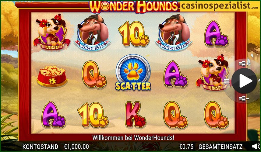 Wonder Hounds - Slot Test