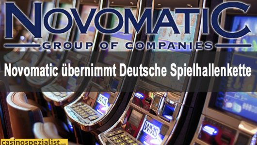 Novomatic übernimmt Deutsche Spielhallenkette