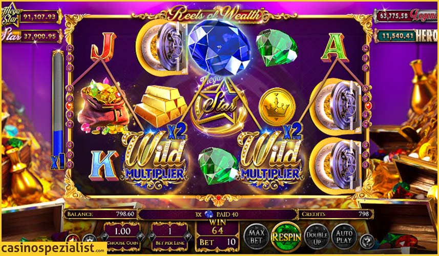 Reels of Wealth - Betsoft - Slot