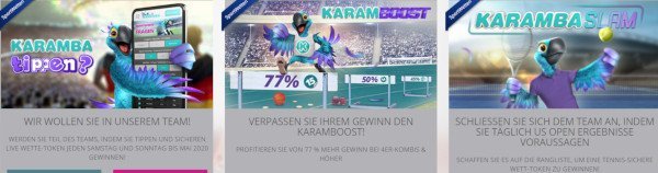 Karamba Casino weitere sportwetten aktionen