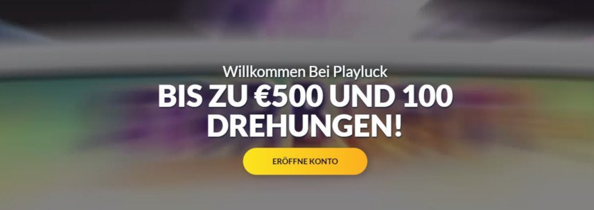 Playluck Casino Willkommensbonus