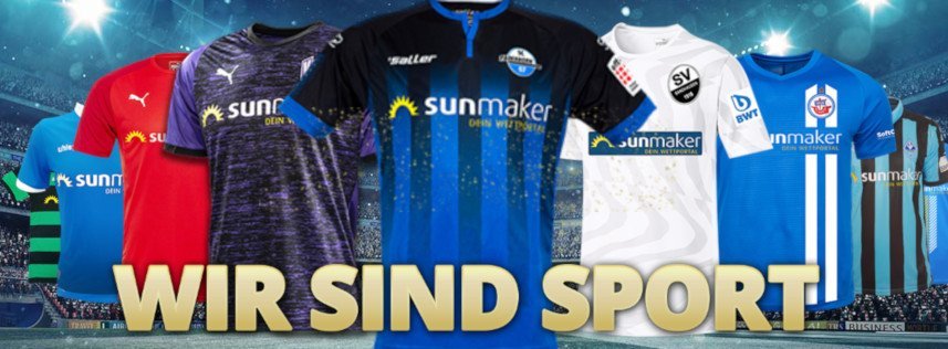 Sunmaker Online Casino Sportwetten "Wir sind Sport"