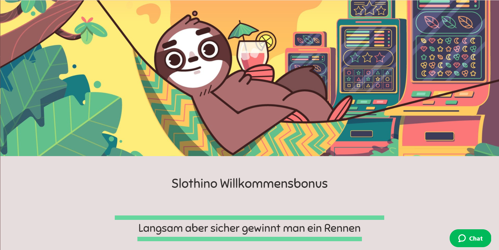 Slothino Bonus