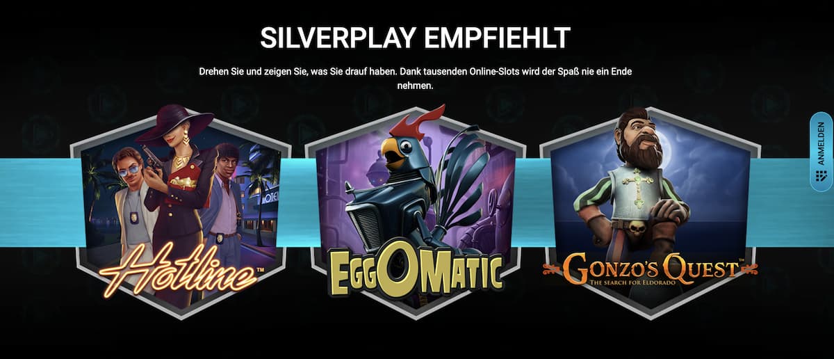 Silverplay Casino Spiele