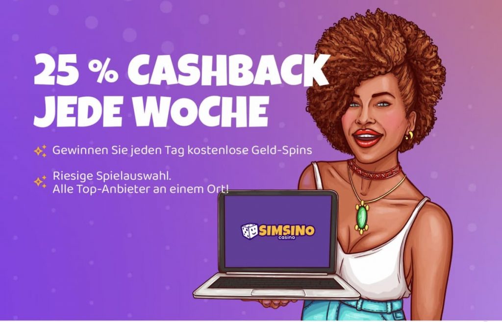 Simsino Cashback